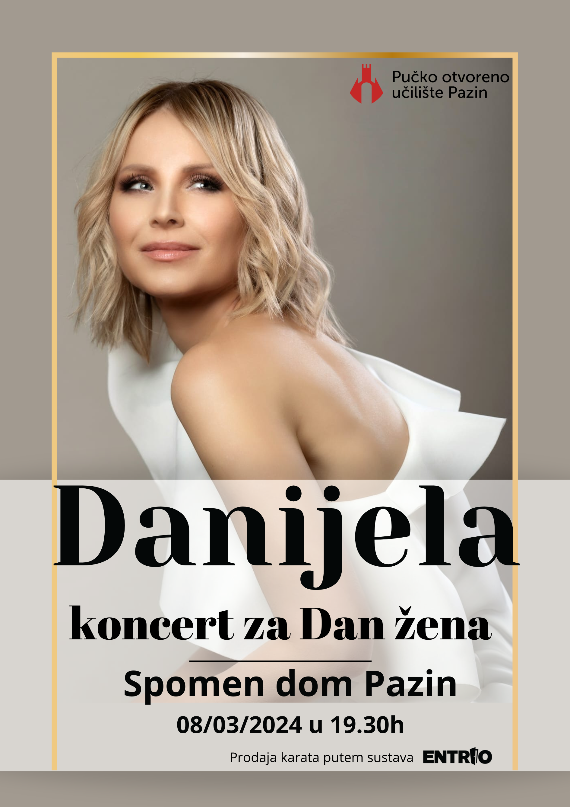 Dan žena uz Danijelu Martinović u Pazinu Dan žena uz Danijelu Martinović u Pazinu