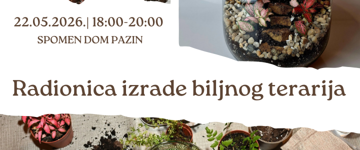 Radionica: Izrada biljnog terarija Radionica: Izrada biljnog terarija