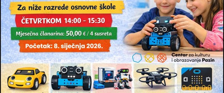 Igra danas, znanje za sutra – STEM radionice za učenike nižih razreda osnovne škole Igra danas, znanje za sutra – STEM radionice za učenike nižih razreda osnovne škole